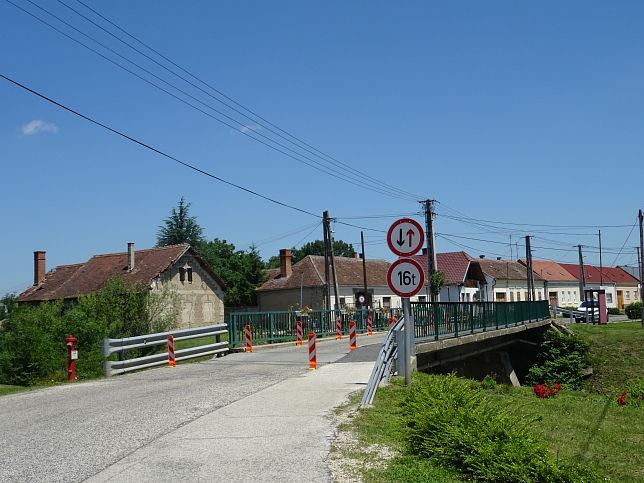 Vaskeresztes, Brcke ber die Pinka