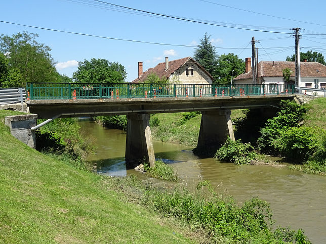 Vaskeresztes, Brcke ber die Pinka