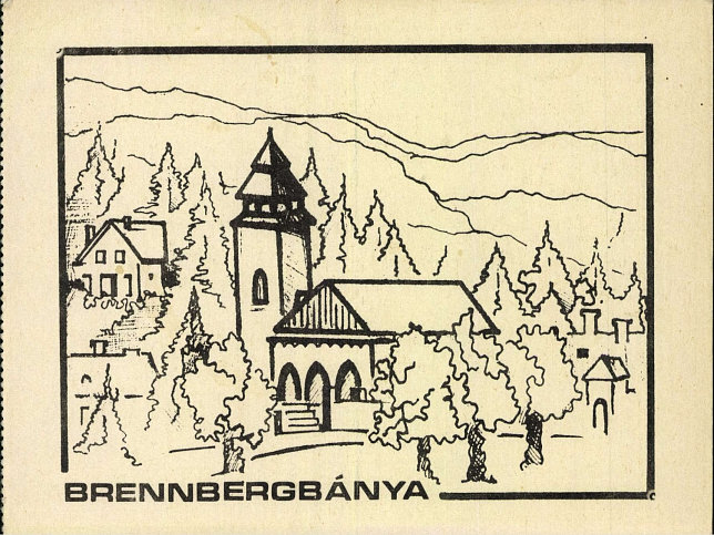 Brennbergb�nya, Zeichnung