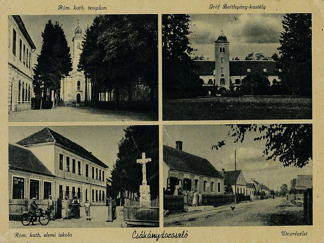 Csknydoroszl, Mehrbildkarte