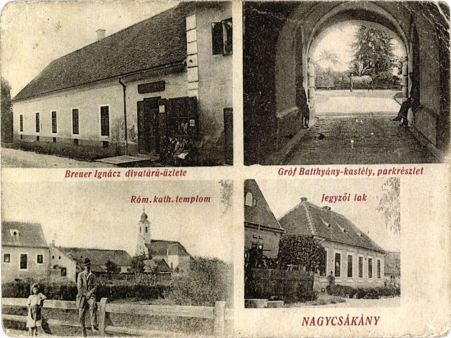 Csknydoroszl, Mehrbildkarte