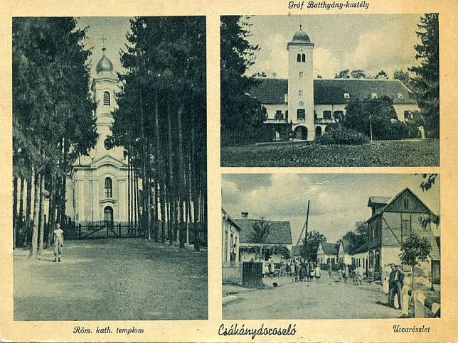 Csknydoroszl, Mehrbildkarte