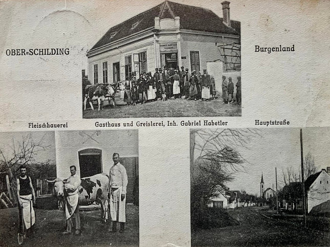 Fels�csat�r, Gasthaus und Greislerei Gabriel Habetler