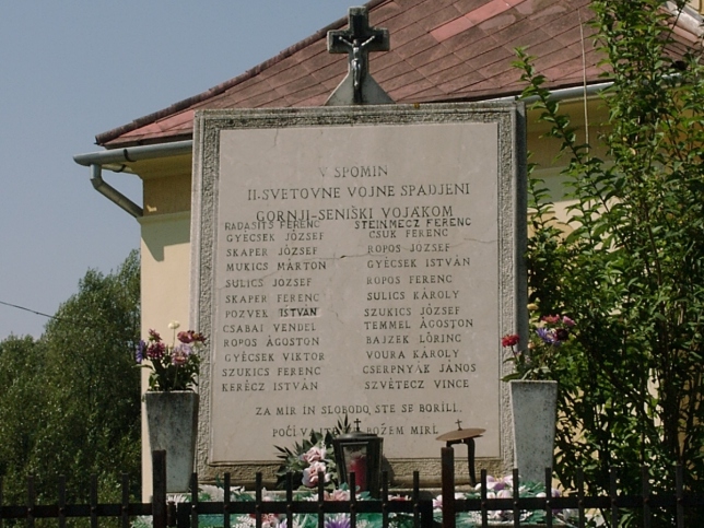 Felsszlnk, Kriegerdenkmal