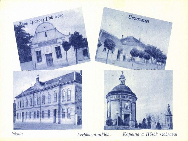 Fertőszentmikl�s, Mehrbildkarte