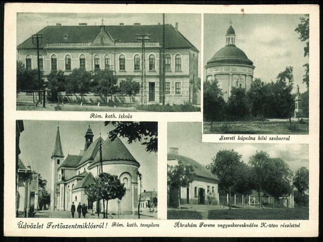 Fertőszentmikl�s, Mehrbildkarte