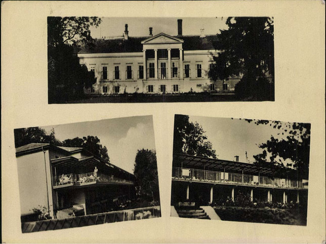 Hegyfalu, Mehrbildkarte