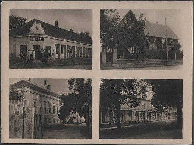 Hegyfalu, Mehrbildkarte