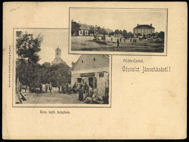 J�nosh�za, Mehrbildkarte