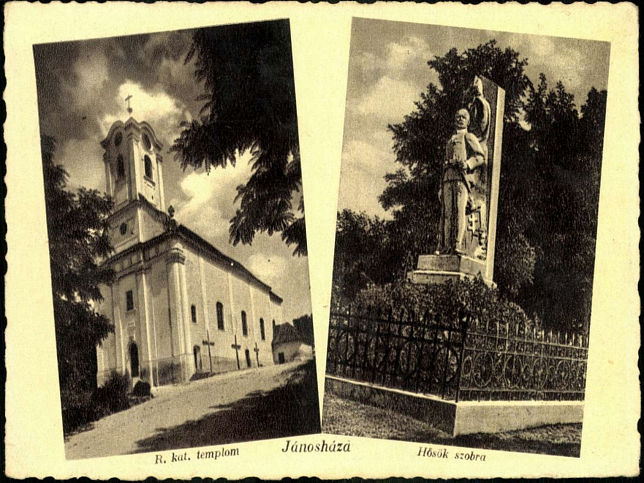 J�nosh�za, Mehrbildkarte