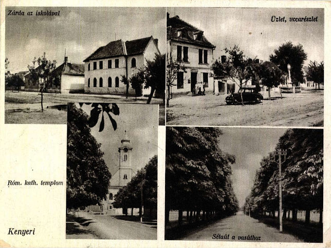 Kenyeri, Mehrbildkarte