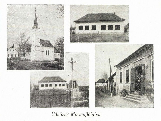 M�ria�jfalu, Mehrbildkarte