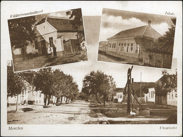 Meszlen, Mehrbildkarte
