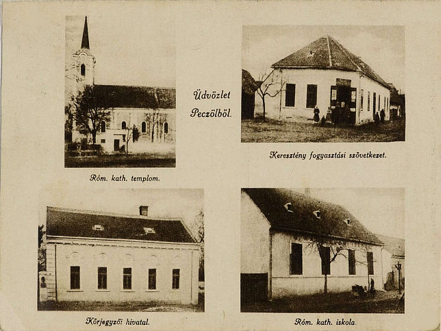 Pecl, Mehrbildkarte