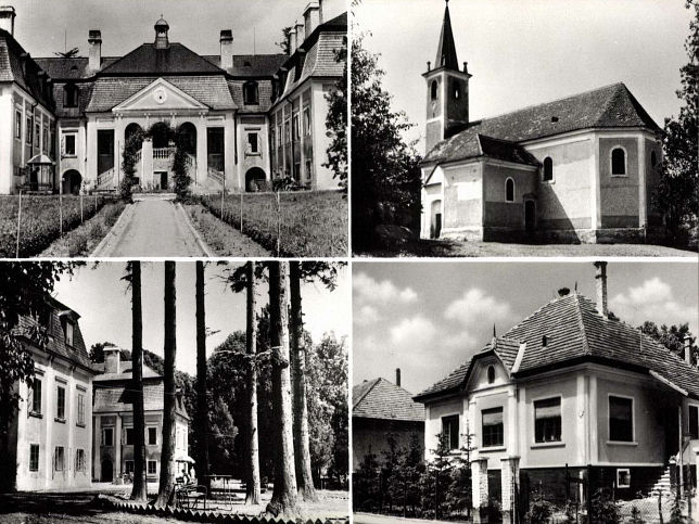 Peresznye, Szchenyi-Schloss und Kirche