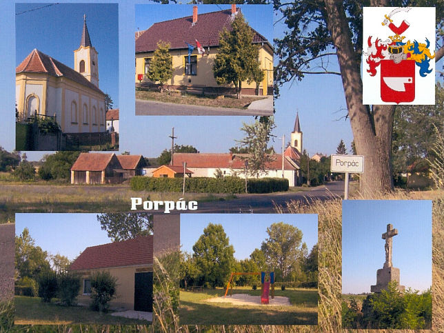 Porp�c, Mehrbildkarte