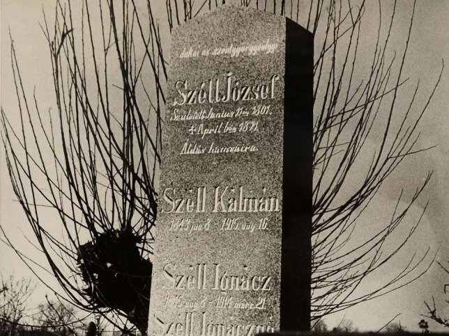 T�pl�nszentkereszt, Familiengrab Sz�ll