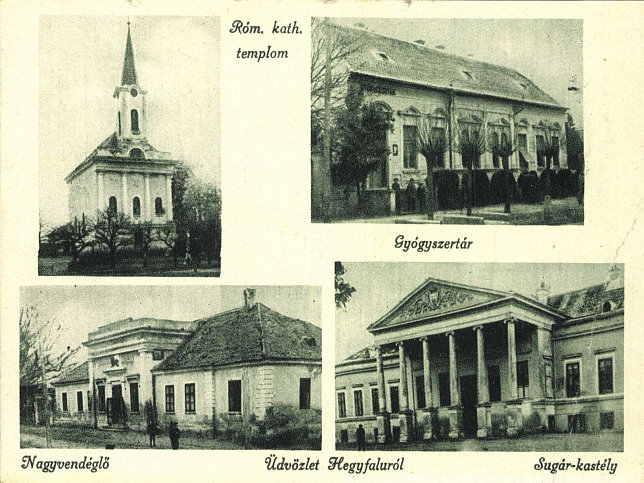 Uraijfalu, Mehrbildkarte