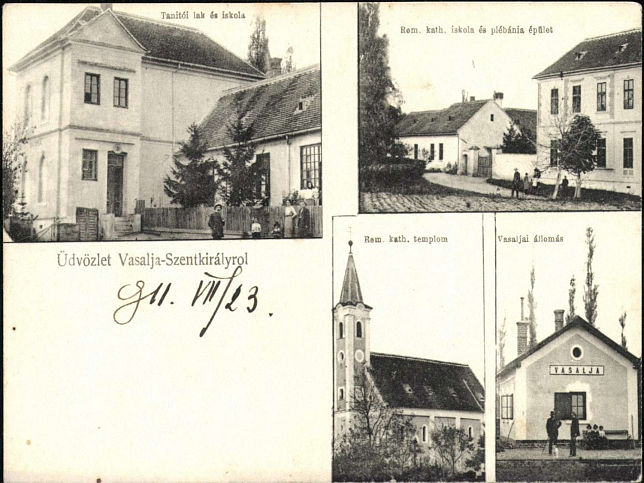 Vasalja, Mehrbildkarte