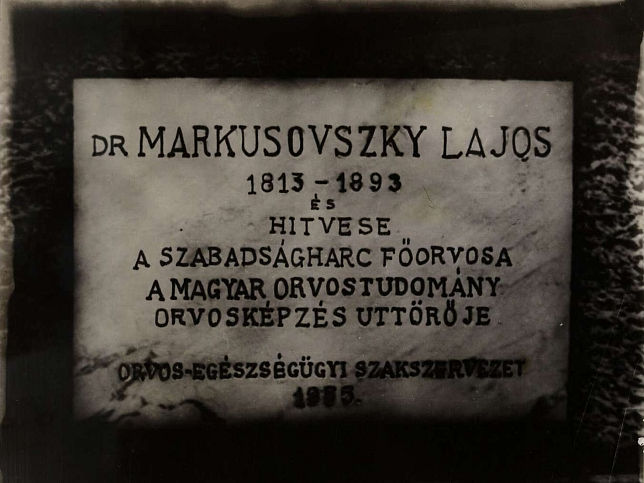 Vasegerszeg, Lajos Markusovszky
