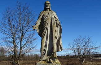 Pornapti, Jesus Statue