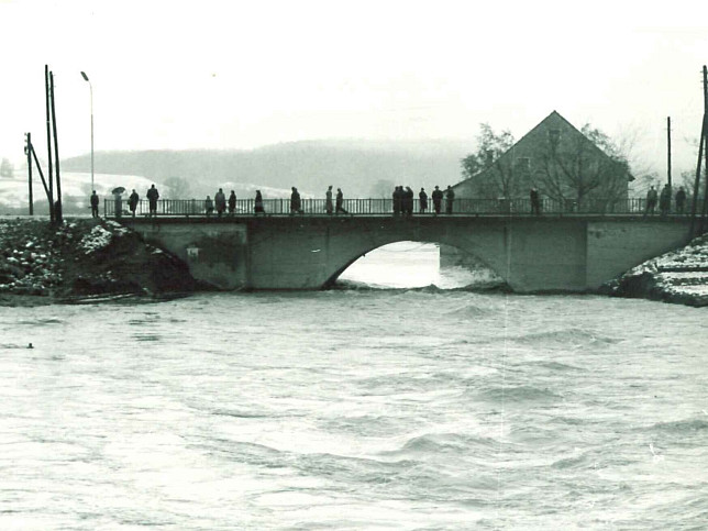 Hochwasser im Jahr 1968