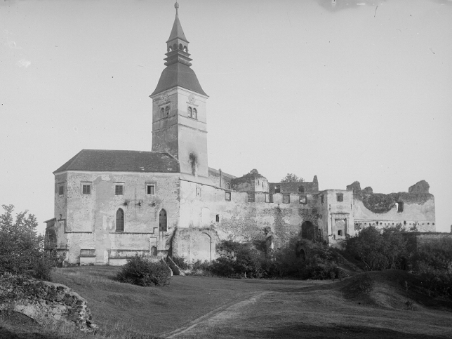 Burg Gssing, vermutlich 1906