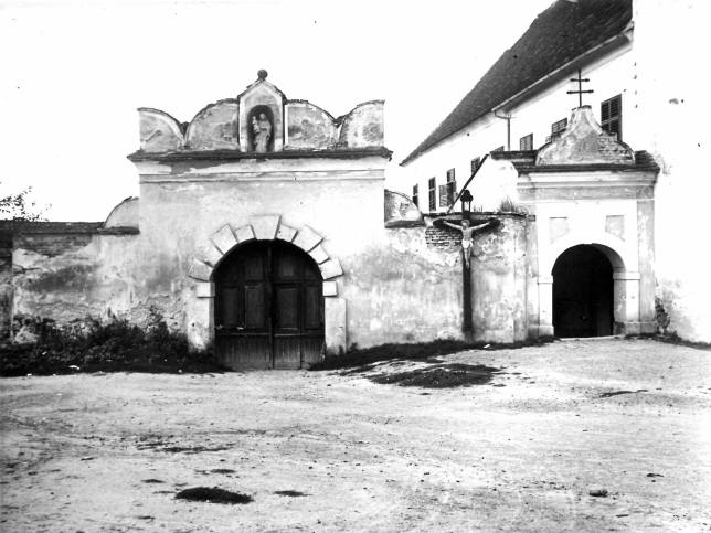 Gssing, Franziskanerkloster Eingang, vermutlich 1937