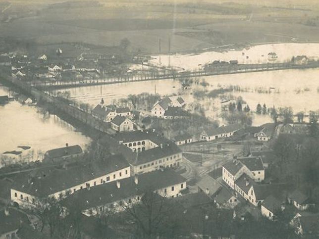 Gssing, Hochwasser, 1925