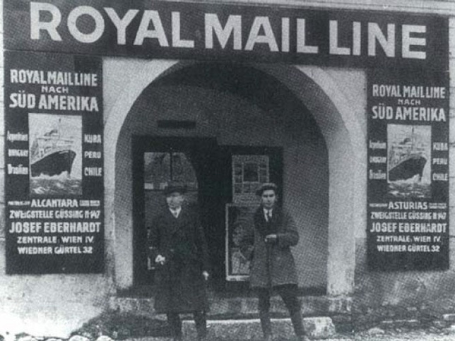 Gssing, Bro der Royal Mail Line, Auswanderung