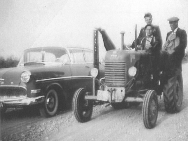 Urbersdorf, Erster Traktor