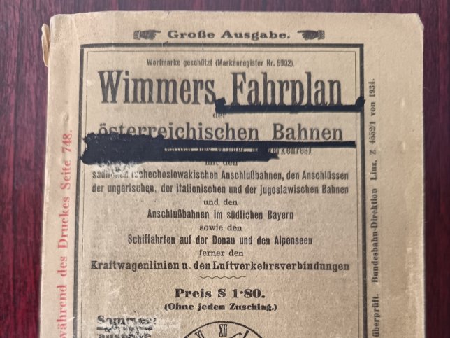 G�ssinger Bahn, Fahrplan
