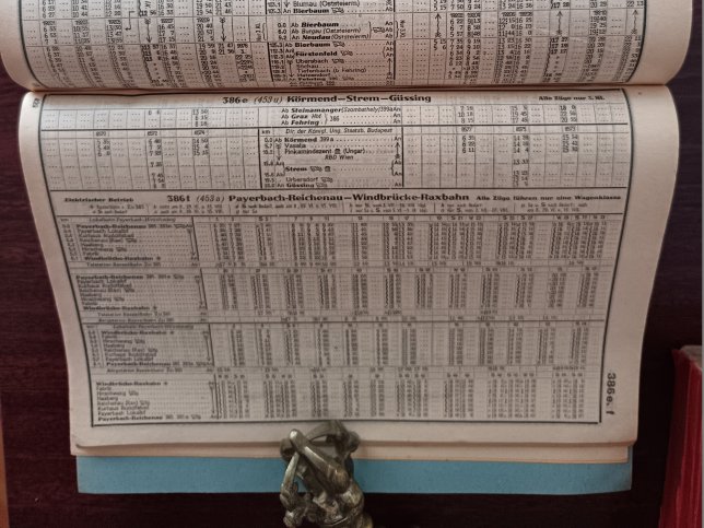 G�ssinger Bahn, Fahrplan