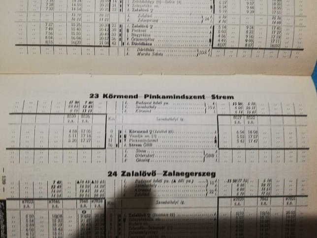 G�ssinger Bahn, Fahrplan
