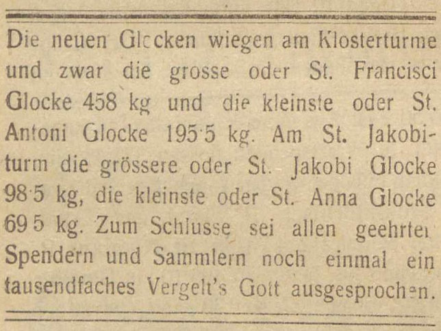 Die Glocken in Gssing