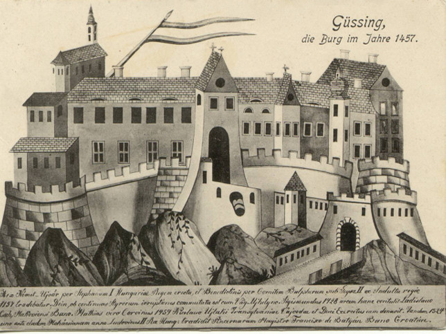 Burg Gssing 1457