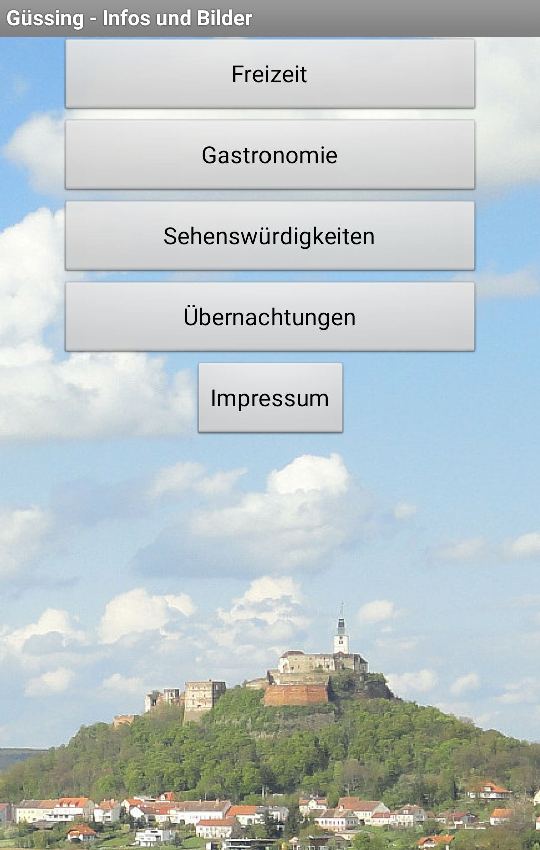 Gssing-App Screenshot