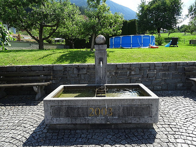 Rietz, Brunnen aus dem Jahr 2003