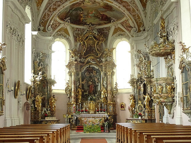 Stams, Pfarrkirche Hl. Johannes der Täufer