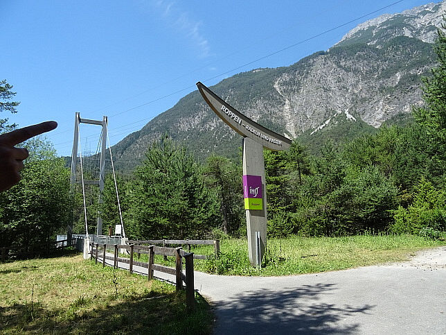 Roppen, Brcke ber den Inn