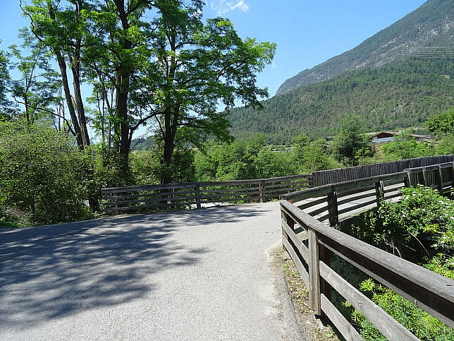 Roppen, Holzbrcke