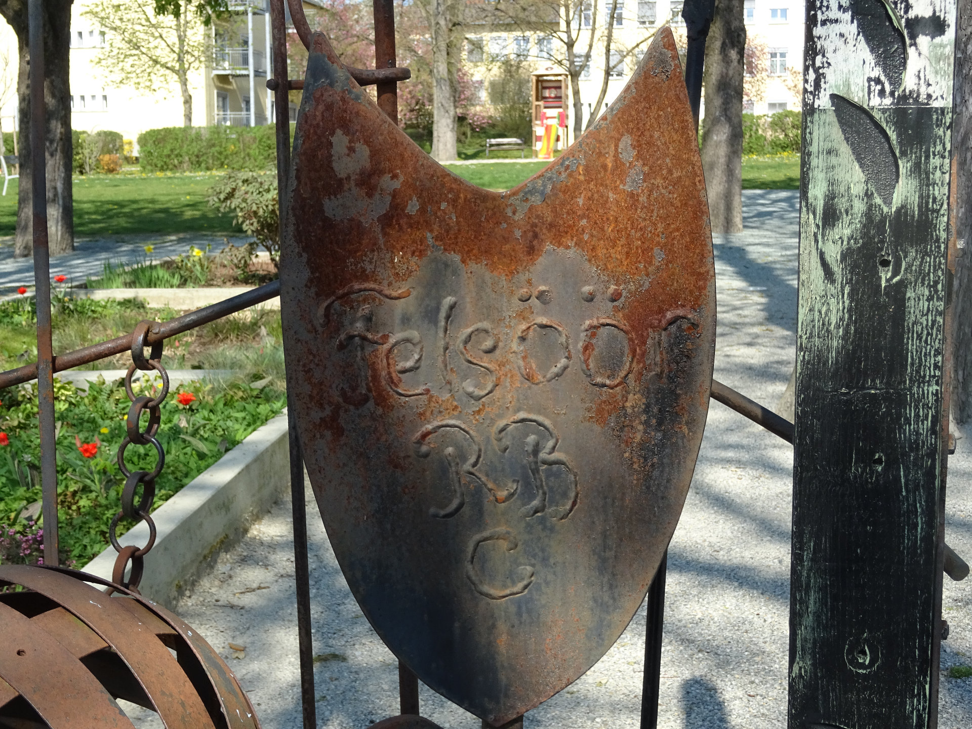 Oberwart, Skulptur 'Torwart'