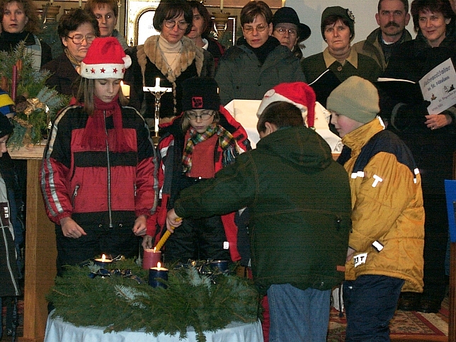 Adventsingen 15.12.2001