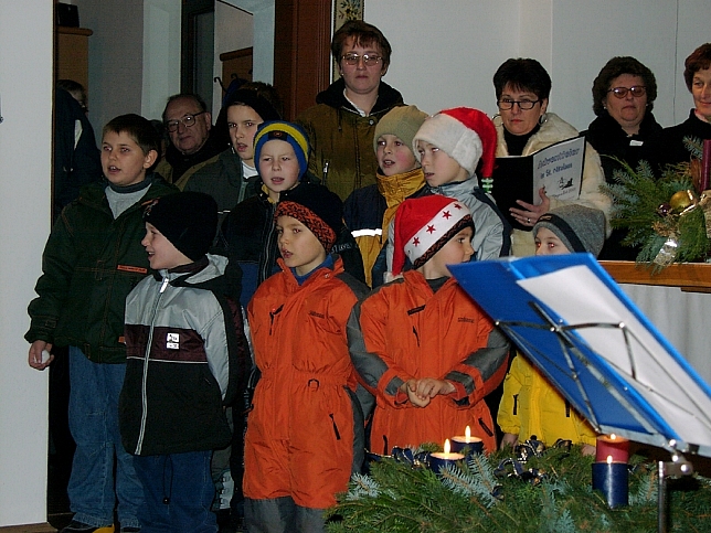 Adventsingen 15.12.2001