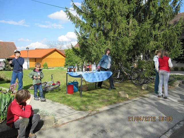 Maibaumaufstellen 21.4.2012