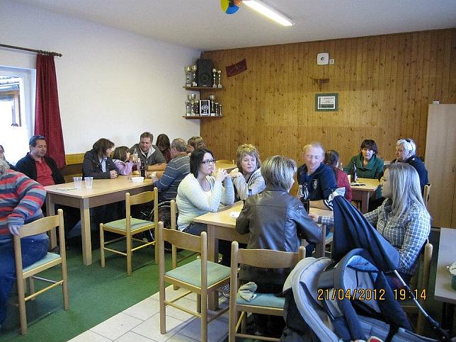 Maibaumaufstellen 21.4.2012