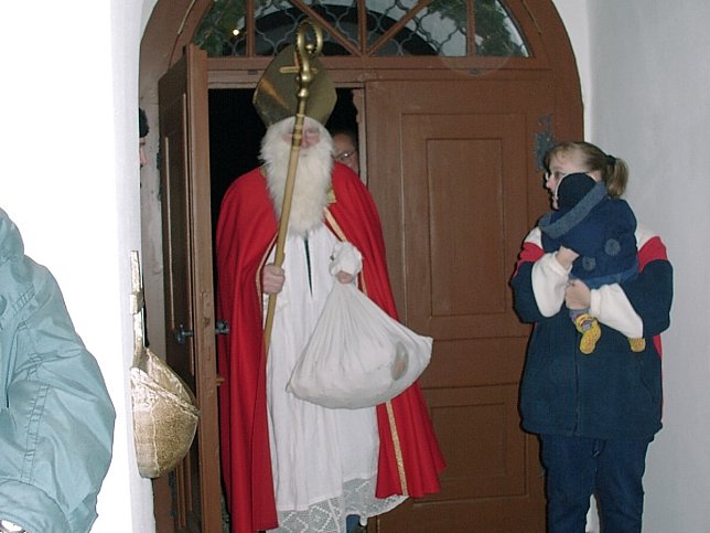 Nikolausbesuch 6.12.2001