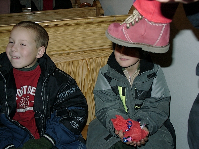 Nikolausbesuch 6.12.2001