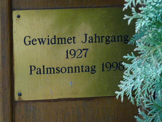 Kreuz beim Friedhofsweg