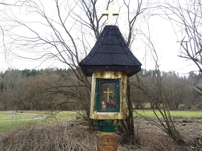 Hubertus-Bildstock am Steinbachweg